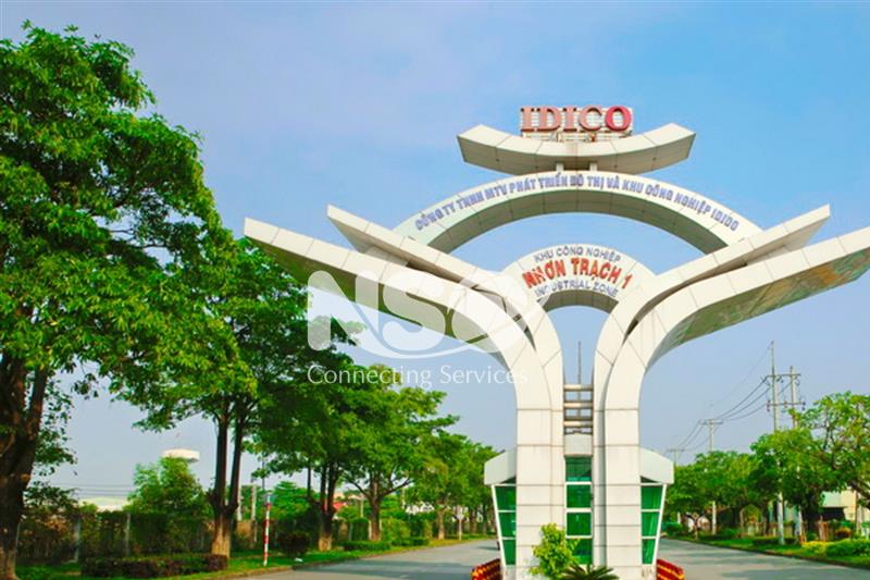 cổng chào khu công nghiệp nhơn trạch