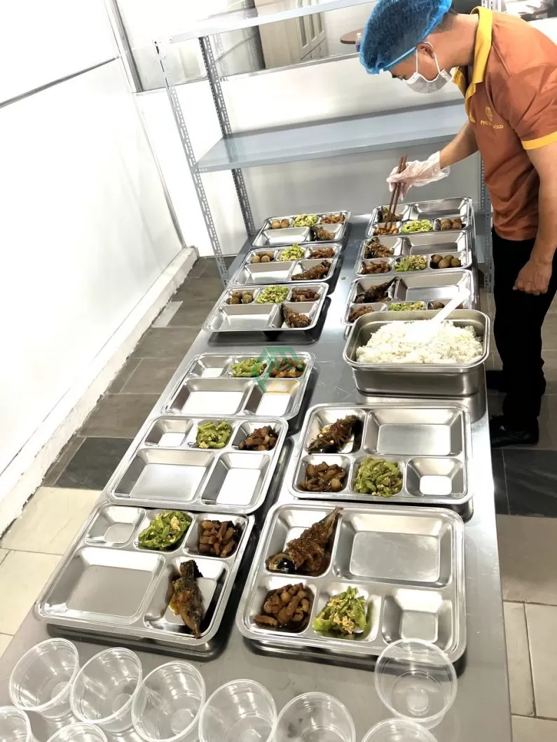 suất ăn công nghiệp tại Bà Rịa