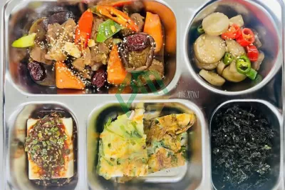 Bữa chay trong suất ăn công nghiệp tại Phú Mỹ Bà Rịa