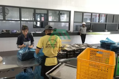 Cung cấp suất ăn công nghiệp công ty nhôm toàn cầu Việt Nam