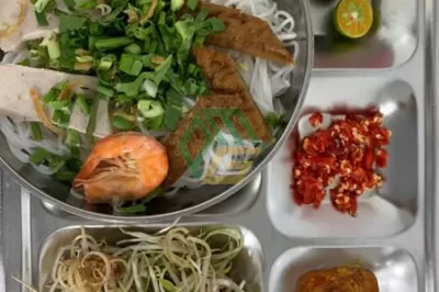 Suất ăn món nước - ca chiều 17k tại kcn Châu Đức 2