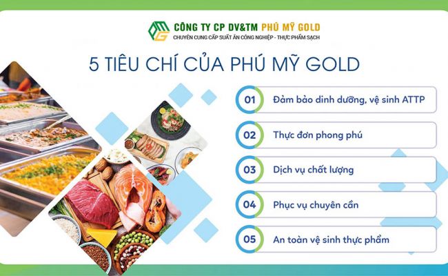 Top 5 công ty cung cấp suất ăn công nghiệp tại Phú Mỹ